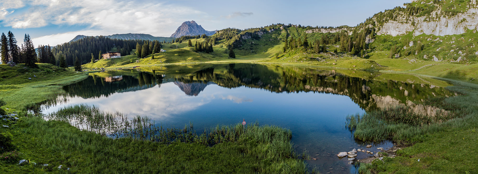 Naturjuwel Körbersee © Warth-Schröcken-Tourismus, Fotograf: Ratko Medienagentur