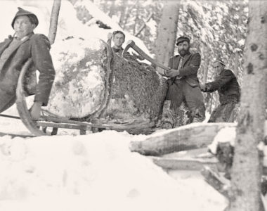 Altes Handwerk der Bergbauern