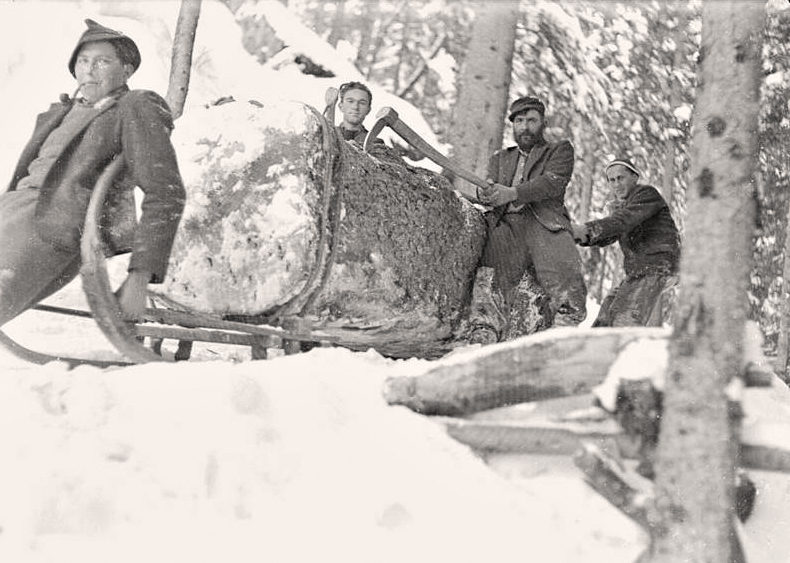 Altes Handwerk der Bergbauern